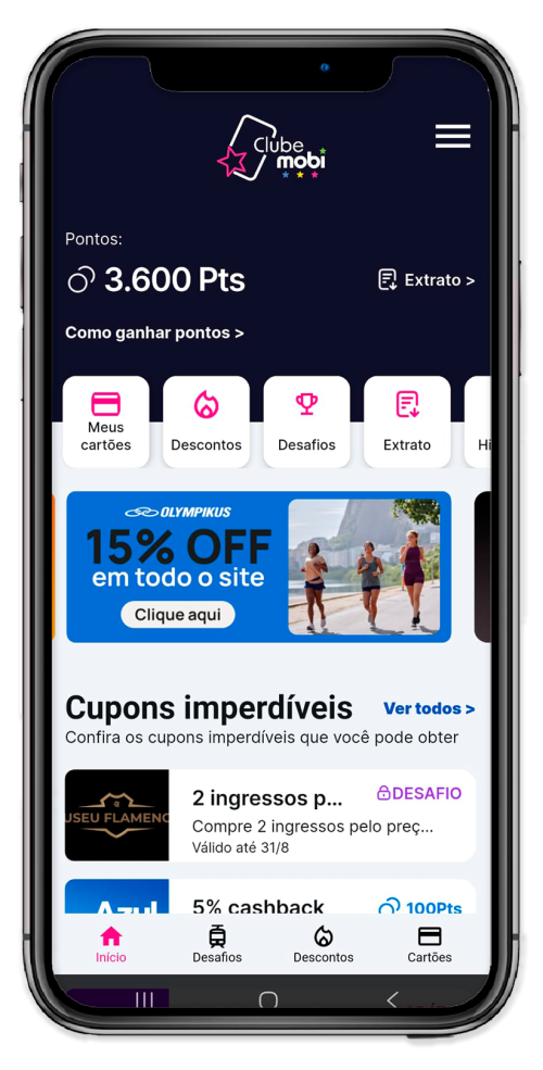 app clube mobi